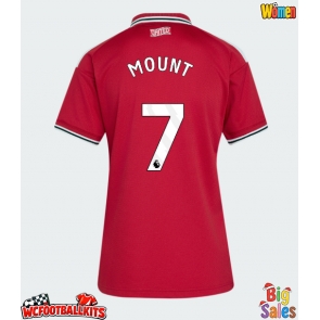 Manchester United Mason Mount #7 Replica Home Stadium Shirt for Women 2026-27 Short Sleeve
